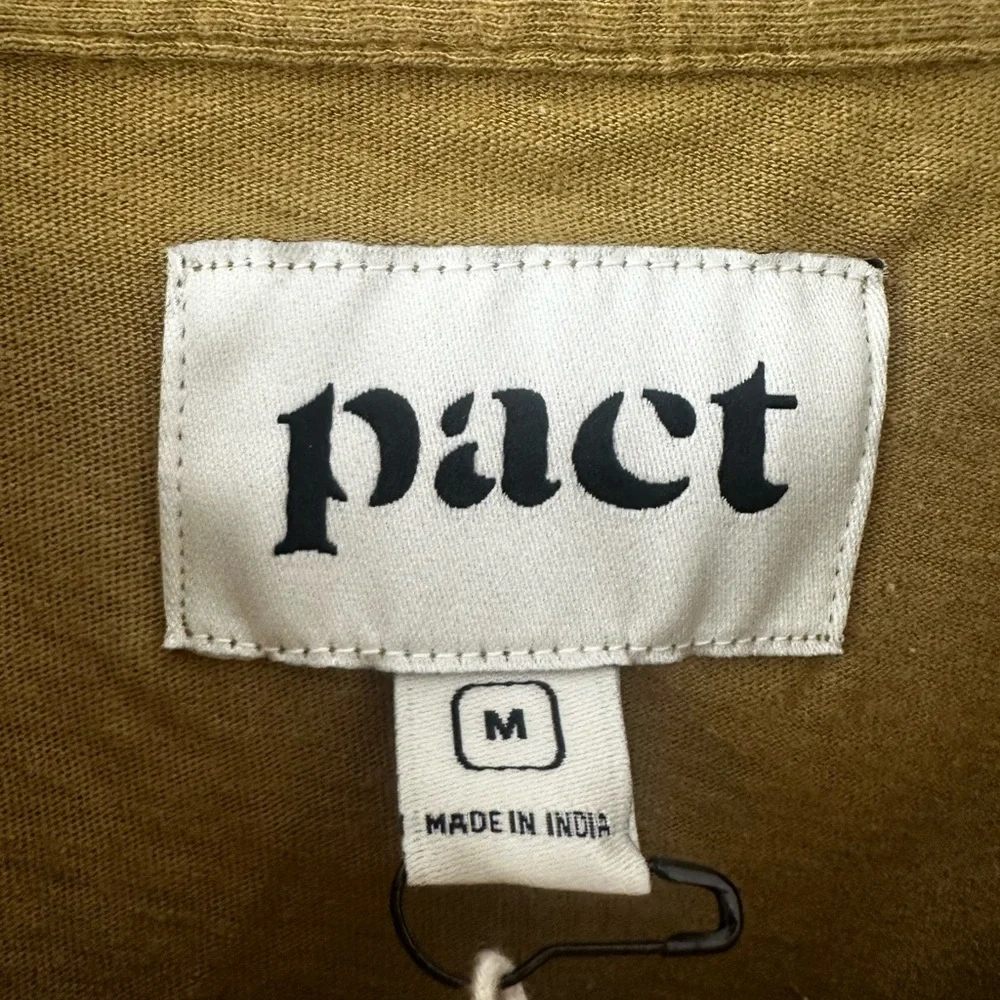 Pact Men's 100% Organic Cotton Polo Shirt NWT - Picture 7 of 7